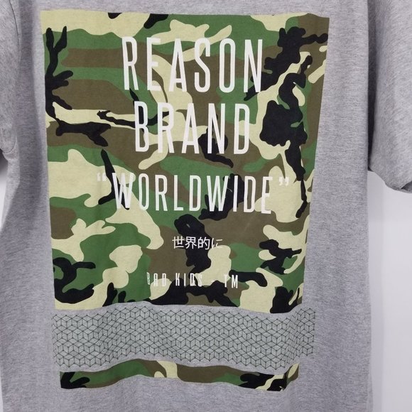 Reason Brand Short Sleeved Men's Graphic Shirt Bundles Size Large - Picture 7 of 9